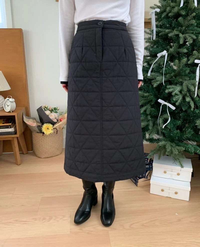 Allu - Korean Women Fashion - #momslook - Padded Skirt - 12