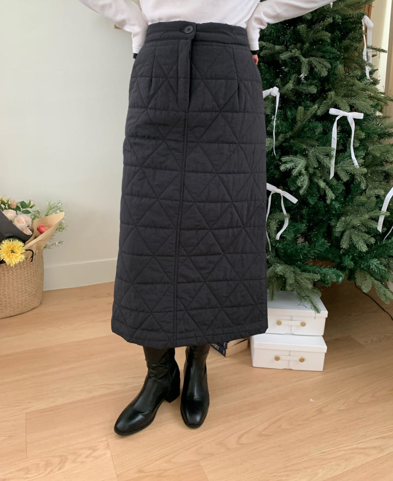Allu - Korean Women Fashion - #momslook - Padded Skirt - 8