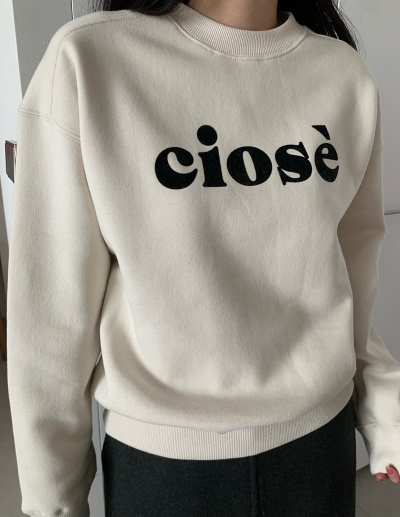 Allu - Korean Women Fashion - #womensfashion - Sios Fleece Sweatshirt