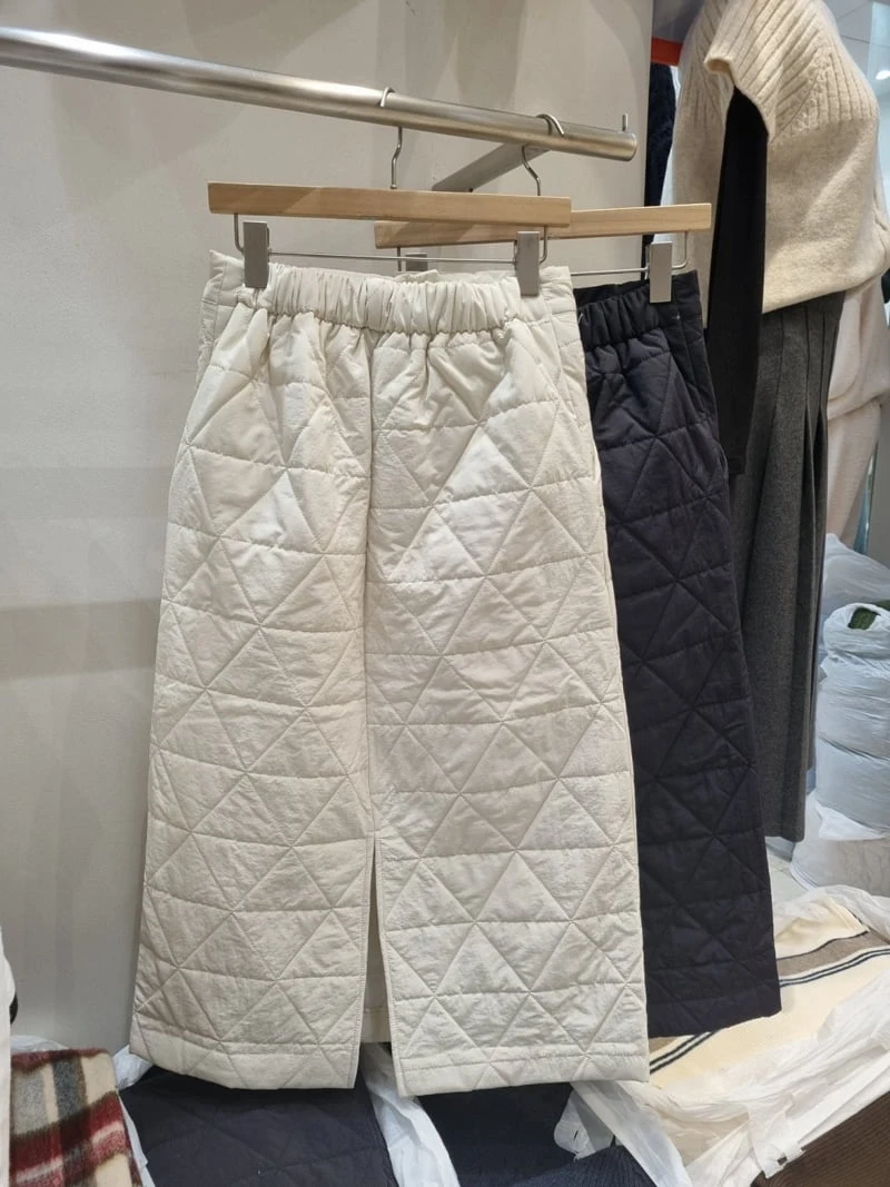 Allu - Korean Women Fashion - #womensfashion - Padded Skirt - 5