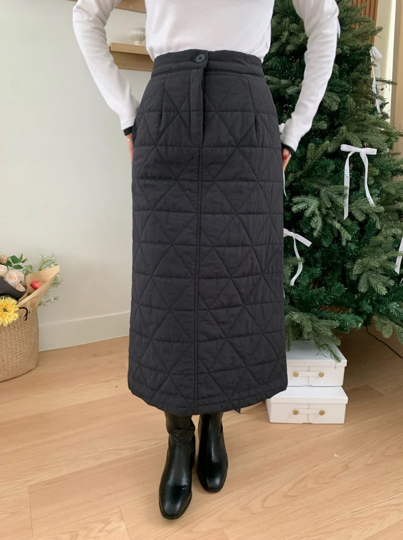 Allu - Korean Women Fashion - #womensfashion - Padded Skirt - 9