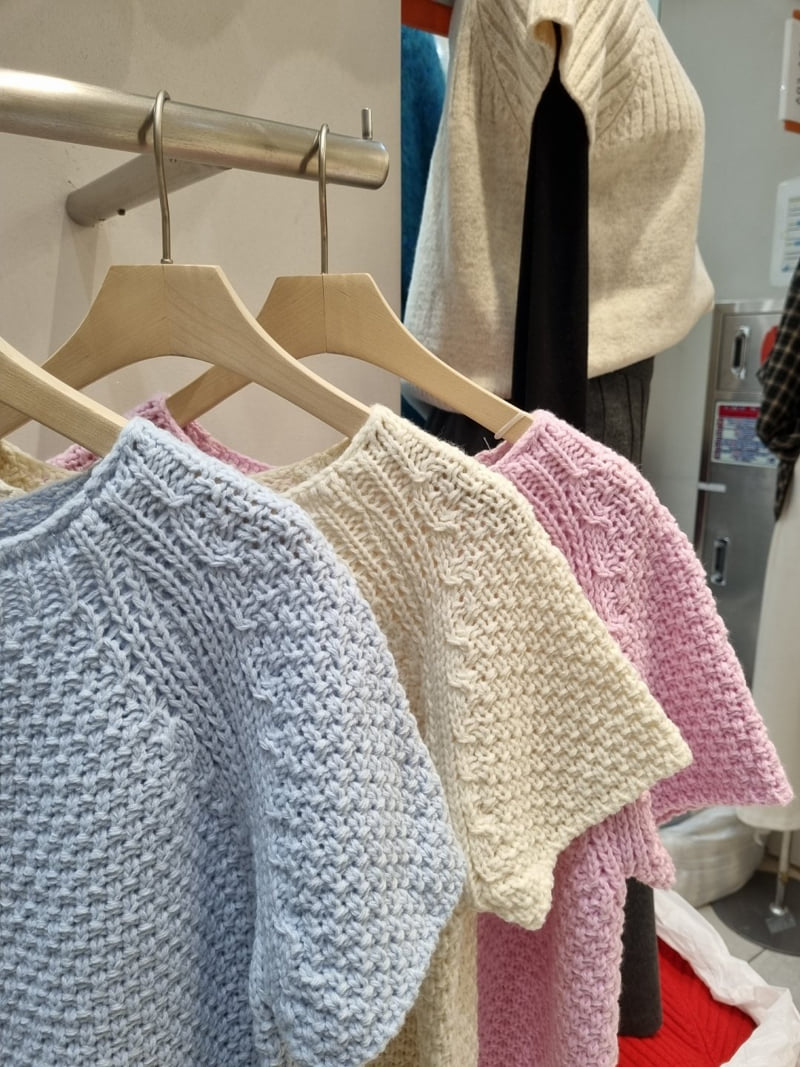 Allu - Korean Women Fashion - #womensfashion - Cuddle Knit - 2