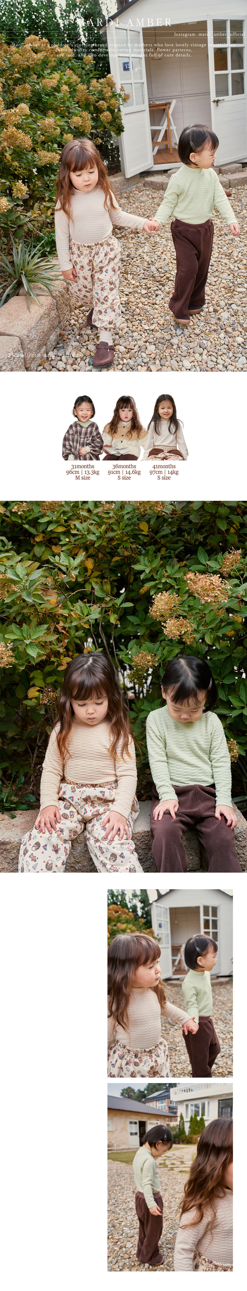 Amber - Korean Children Fashion - #fashionkids - Nitty Turtleneck Tee - 2