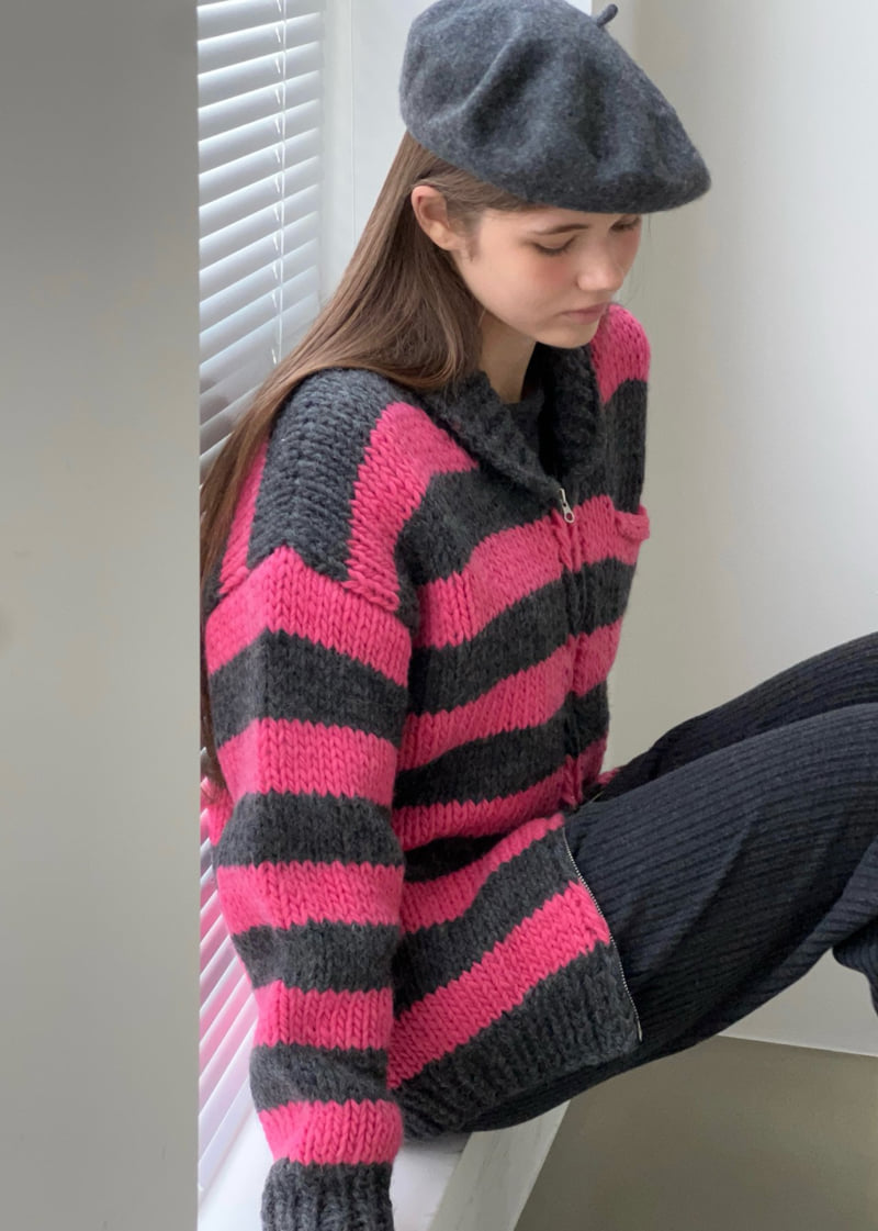 Another Avenue - Korean Women Fashion - #momslook - Fleece Rib Bootcut Pants - 12