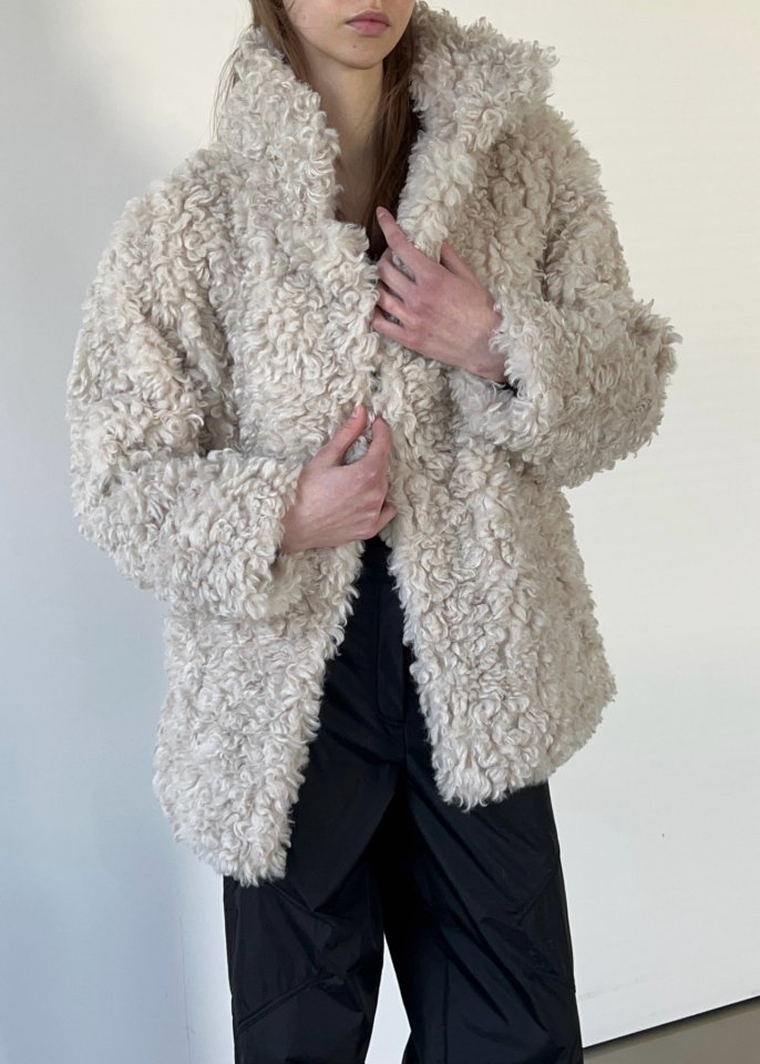 Another Avenue - Korean Women Fashion - #momslook - Lambskin China Jacket - 6