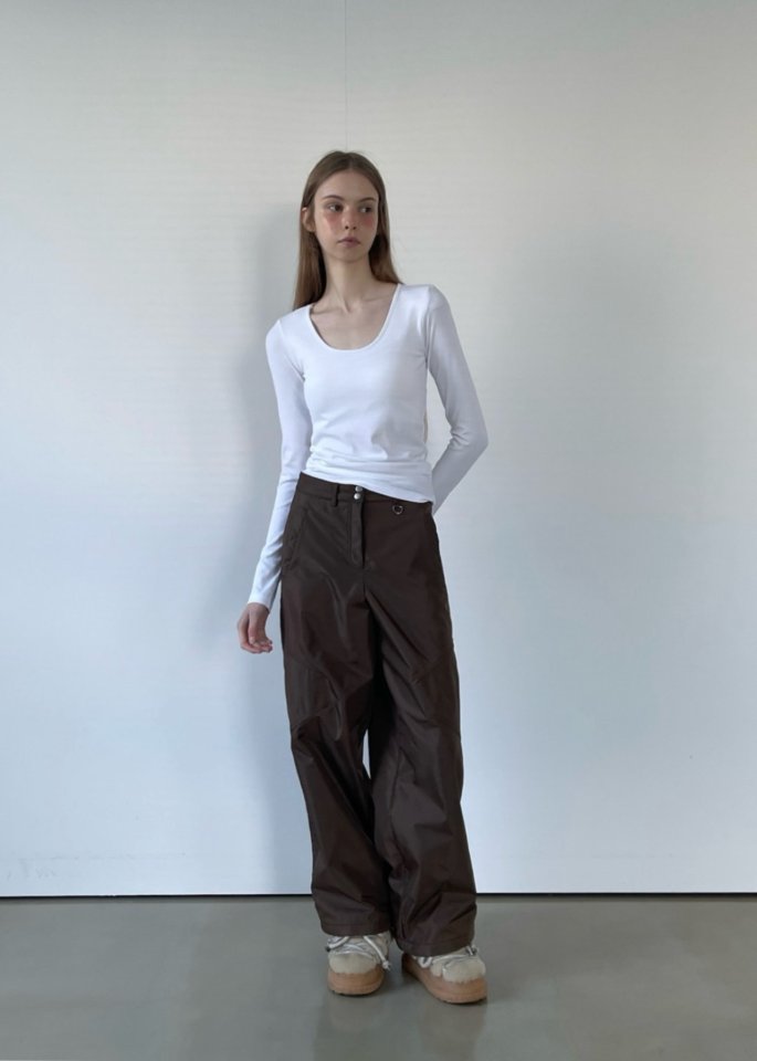 Another Avenue - Korean Women Fashion - #momslook - Heat-Warm Padded Tee - 5