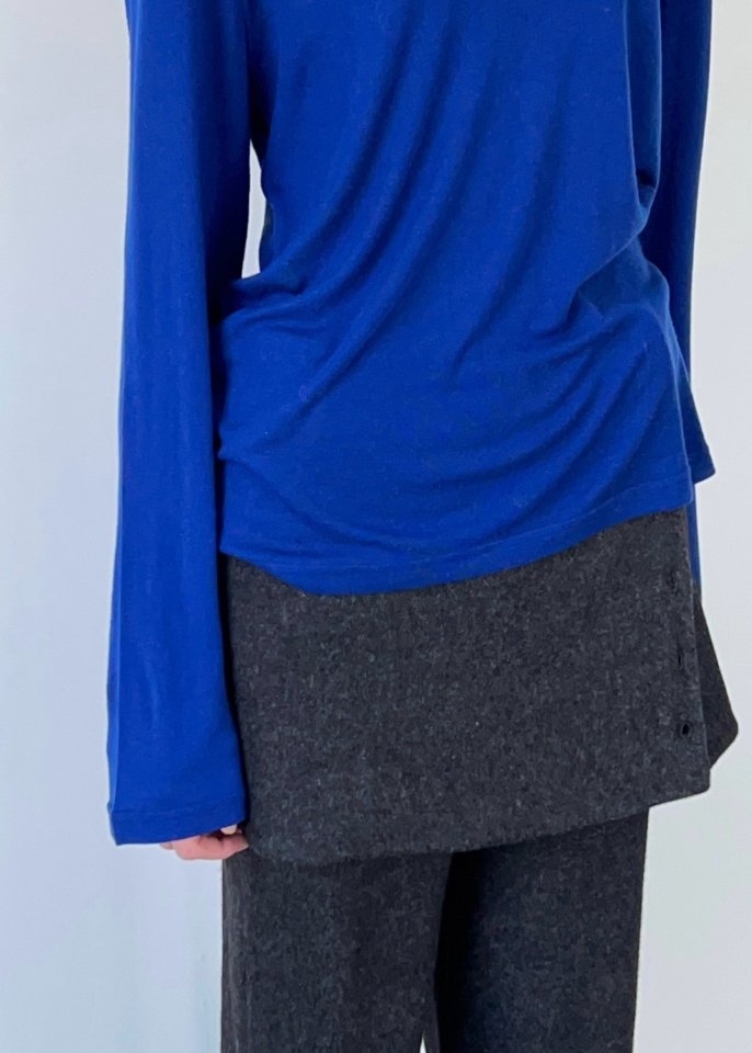 Another Avenue - Korean Women Fashion - #momslook - Wool Mary Tee - 10