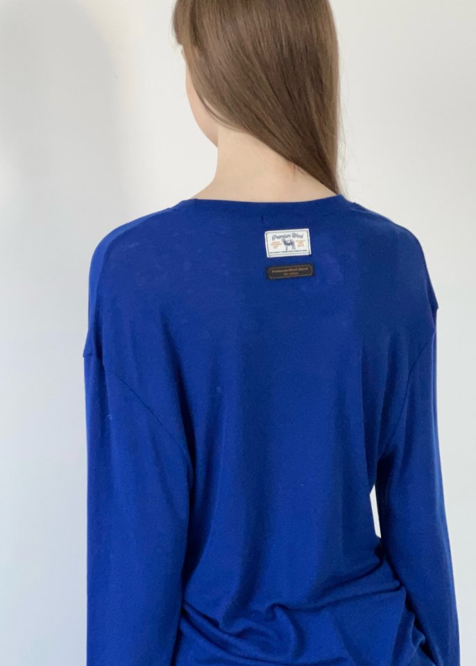 Another Avenue - Korean Women Fashion - #momslook - Wool Mary Tee - 12