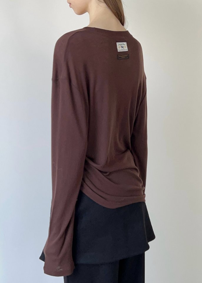 Another Avenue - Korean Women Fashion - #womensfashion - Wool Mary Tee - 4