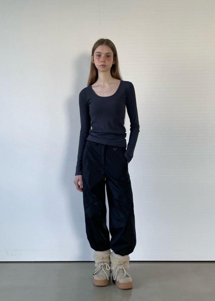 Another Avenue - Korean Women Fashion - #momslook - Fleece Padded Pants - 3