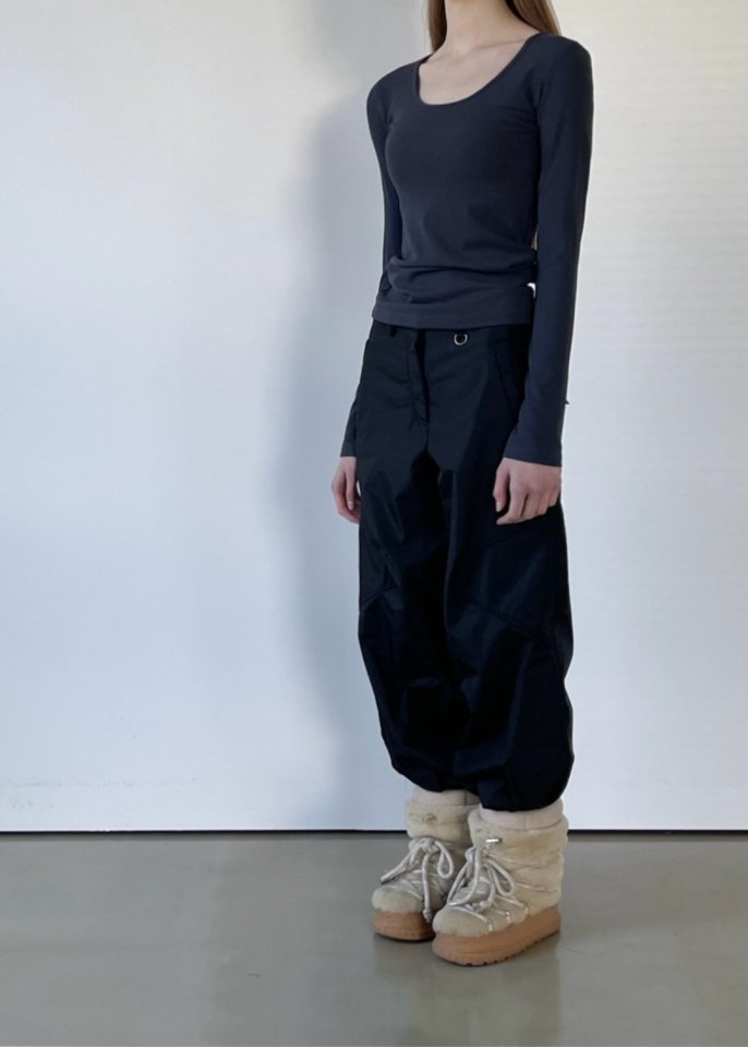 Another Avenue - Korean Women Fashion - #momslook - Fleece Padded Pants - 5