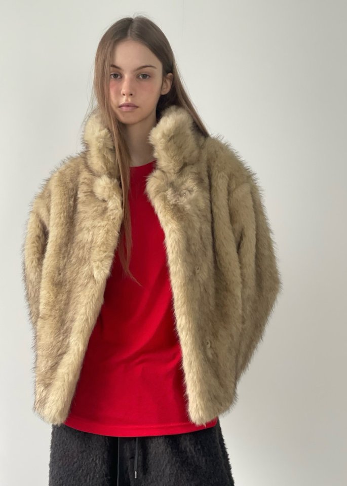 Another Avenue - Korean Women Fashion - #momslook - Two Tone Soft Jacket - 11