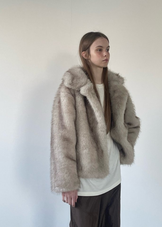 Another Avenue - Korean Women Fashion - #momslook - Two Tone Soft Jacket - 3