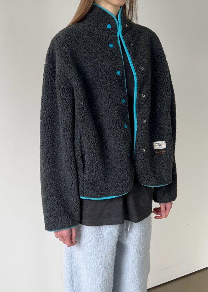 Another Avenue - Korean Women Fashion - #momslook - Wool Double Fleece Jumper - 12