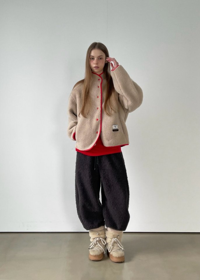Another Avenue - Korean Women Fashion - #womensfashion - Wool Double Fleece Jumper - 4