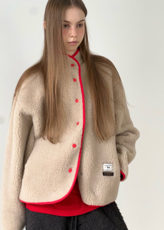 Another Avenue - Korean Women Fashion - #momslook - Wool Double Fleece Jumper - 6