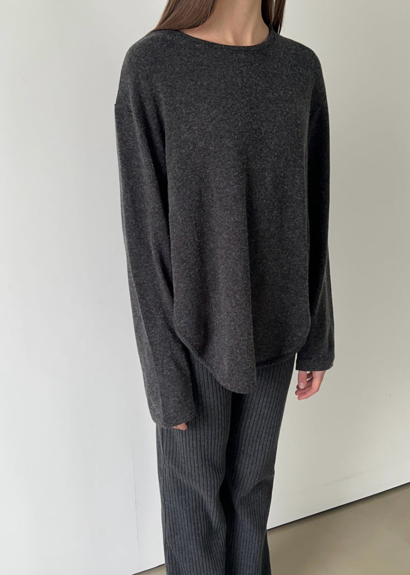 Another Avenue - Korean Women Fashion - #pursuepretty - Wool Angora Round Tee - 10