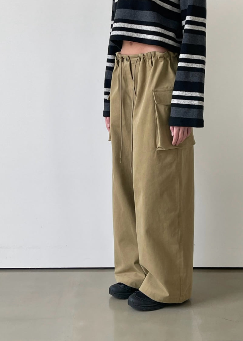 Another Avenue - Korean Women Fashion - #pursuepretty - Peach Pocket Pants - 3