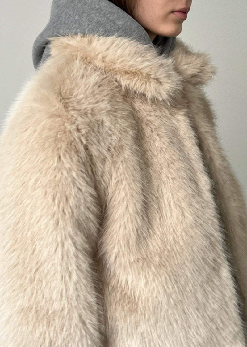 Another Avenue - Korean Women Fashion - #romanticstyle - Mink Soft Jacket - 6