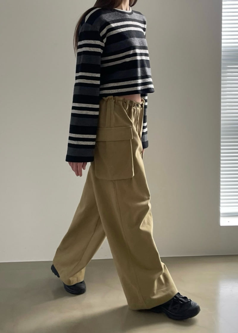 Another Avenue - Korean Women Fashion - #shopsmall - Peach Pocket Pants - 6
