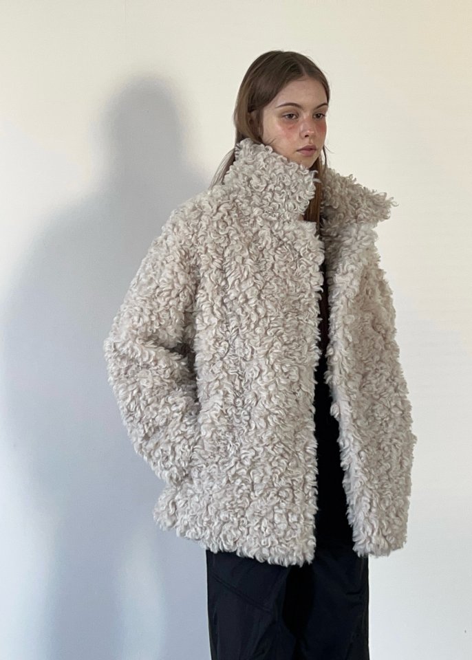 Another Avenue - Korean Women Fashion - #shopsmall - Lambskin China Jacket - 4