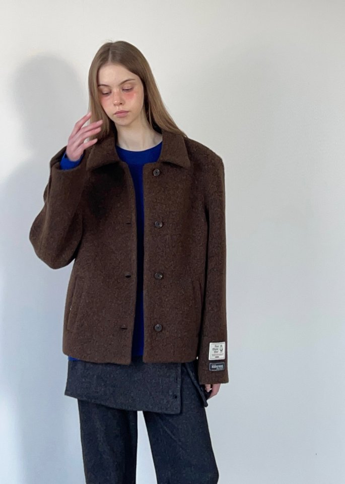 Another Avenue - Korean Women Fashion - #thatsdarling - Half Wool Jacket - 3