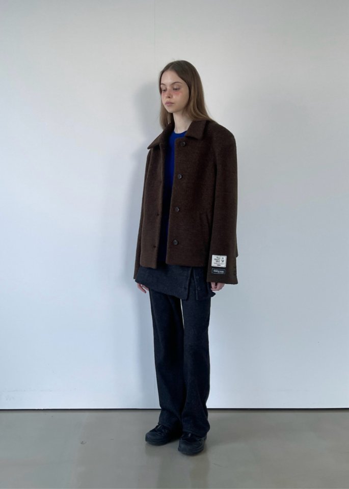 Another Avenue - Korean Women Fashion - #thatsdarling - Half Wool Jacket - 4