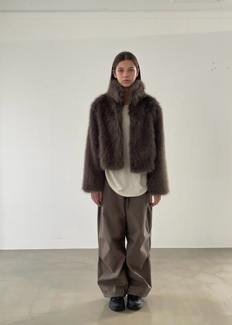 Another Avenue - Korean Women Fashion - #vintageinspired - Fleece Dot Pants - 9
