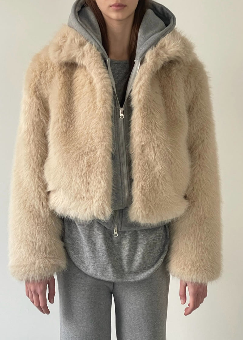 Another Avenue - Korean Women Fashion - #vintagekidsstyle - Mink Soft Jacket - 3