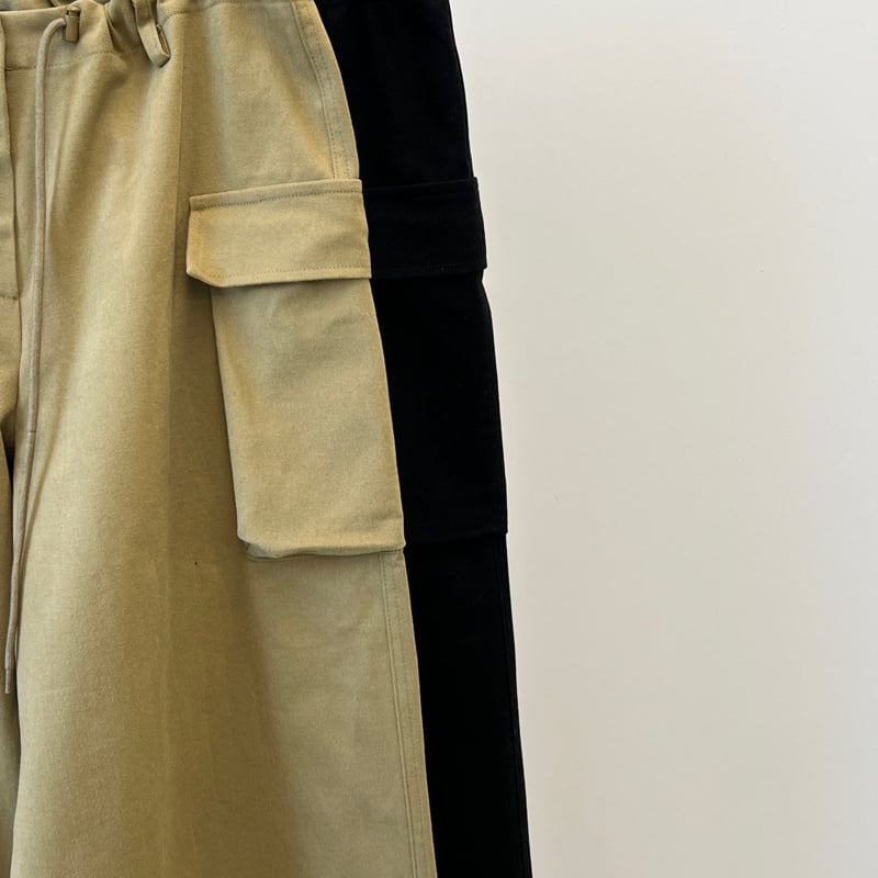 Another Avenue - Korean Women Fashion - #vintagekidsstyle - Peach Pocket Pants - 2