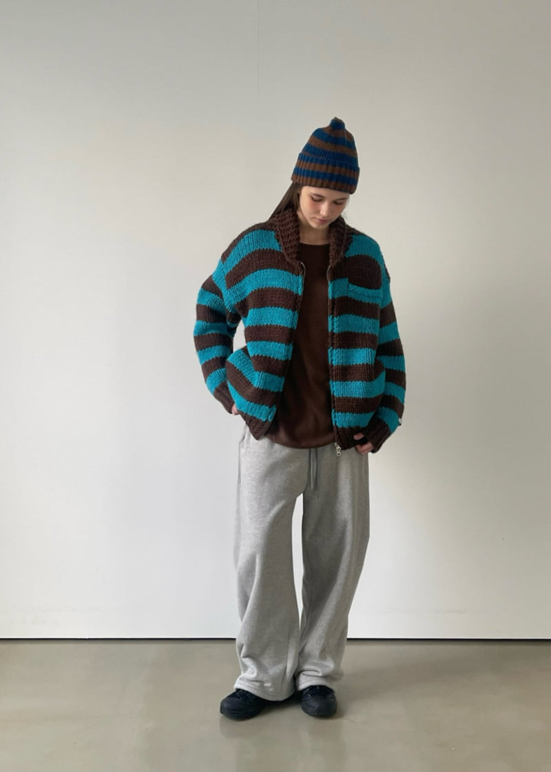 Another Avenue - Korean Women Fashion - #womensfashion - Coichan Handmade Stripe Cardigan - 6