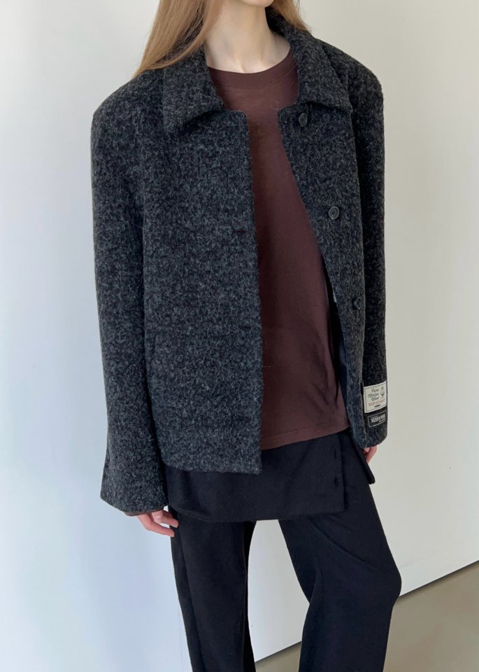 Another Avenue - Korean Women Fashion - #womensfashion - Half Wool Jacket - 12