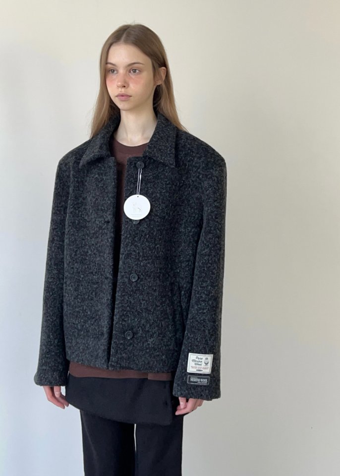 Another Avenue - Korean Women Fashion - #womensfashion - Half Wool Jacket - 8