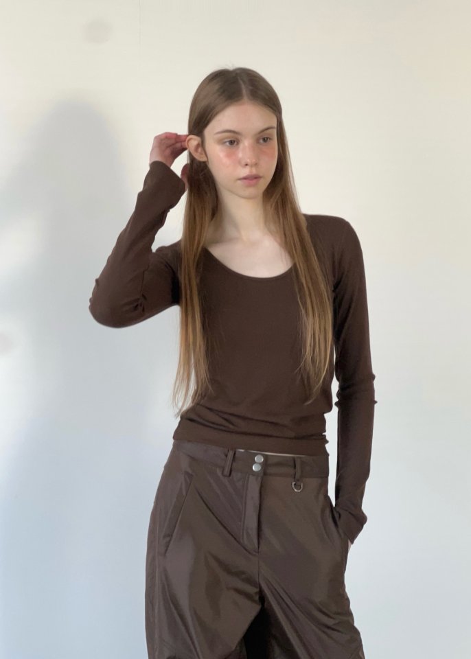 Another Avenue - Korean Women Fashion - #womensfashion - Heat-Warm Padded Tee - 12