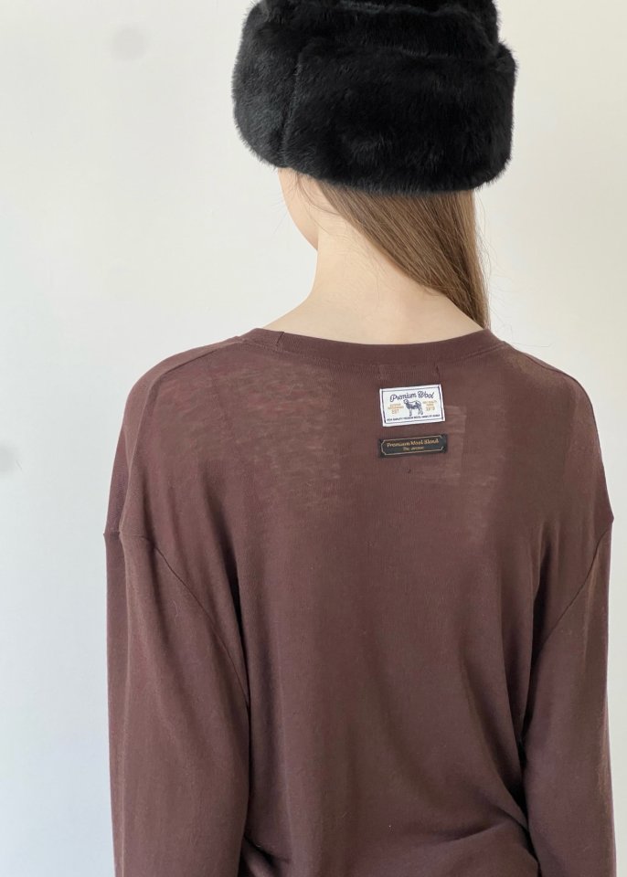 Another Avenue - Korean Women Fashion - #womensfashion - Wool Mary Tee - 3