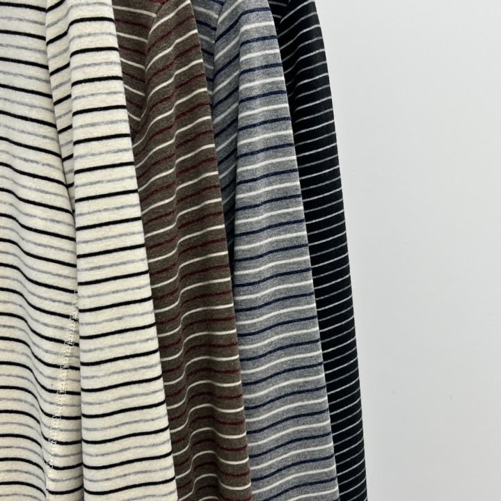 Another Avenue - Korean Women Fashion - #womensfashion - Grain Stripe Tee - 2