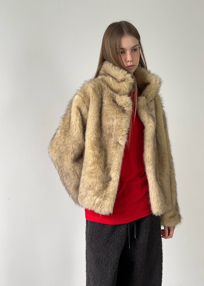 Another Avenue - Korean Women Fashion - #womensfashion - Two Tone Soft Jacket - 12