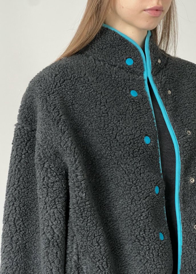 Another Avenue - Korean Women Fashion - #womensfashion - Wool Double Fleece Jumper - 11