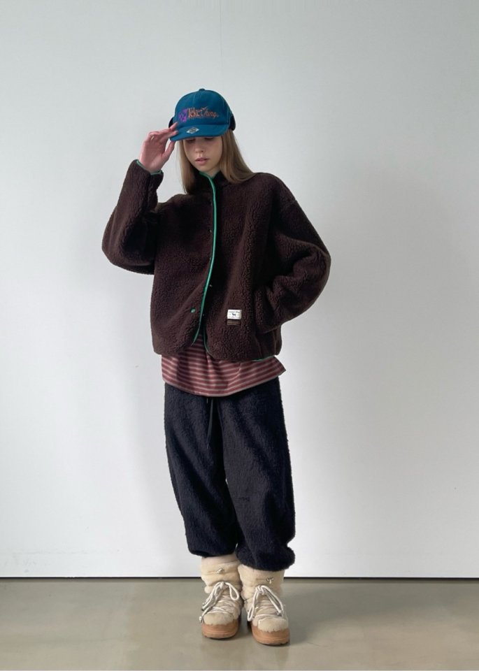 Another Avenue - Korean Women Fashion - #womensfashion - Wool Double Fleece Jumper - 7