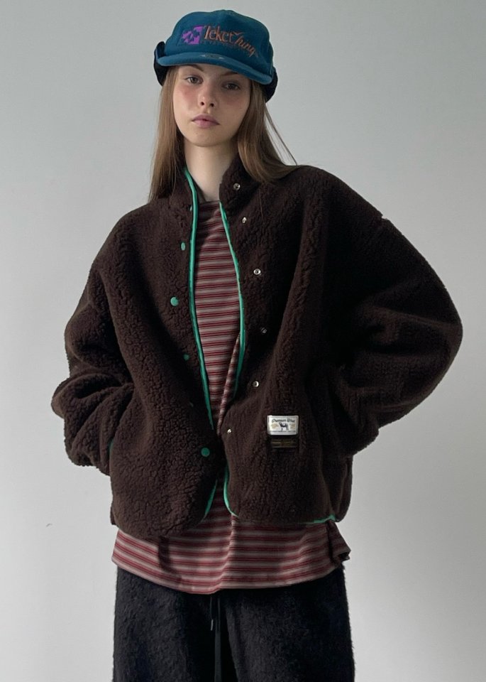 Another Avenue - Korean Women Fashion - #womensfashion - Wool Double Fleece Jumper - 9