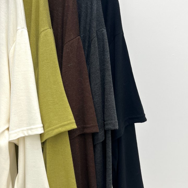 Another Avenue - Korean Women Fashion - #womensfashion - Wool Layered Long Sleeve Tee - 2