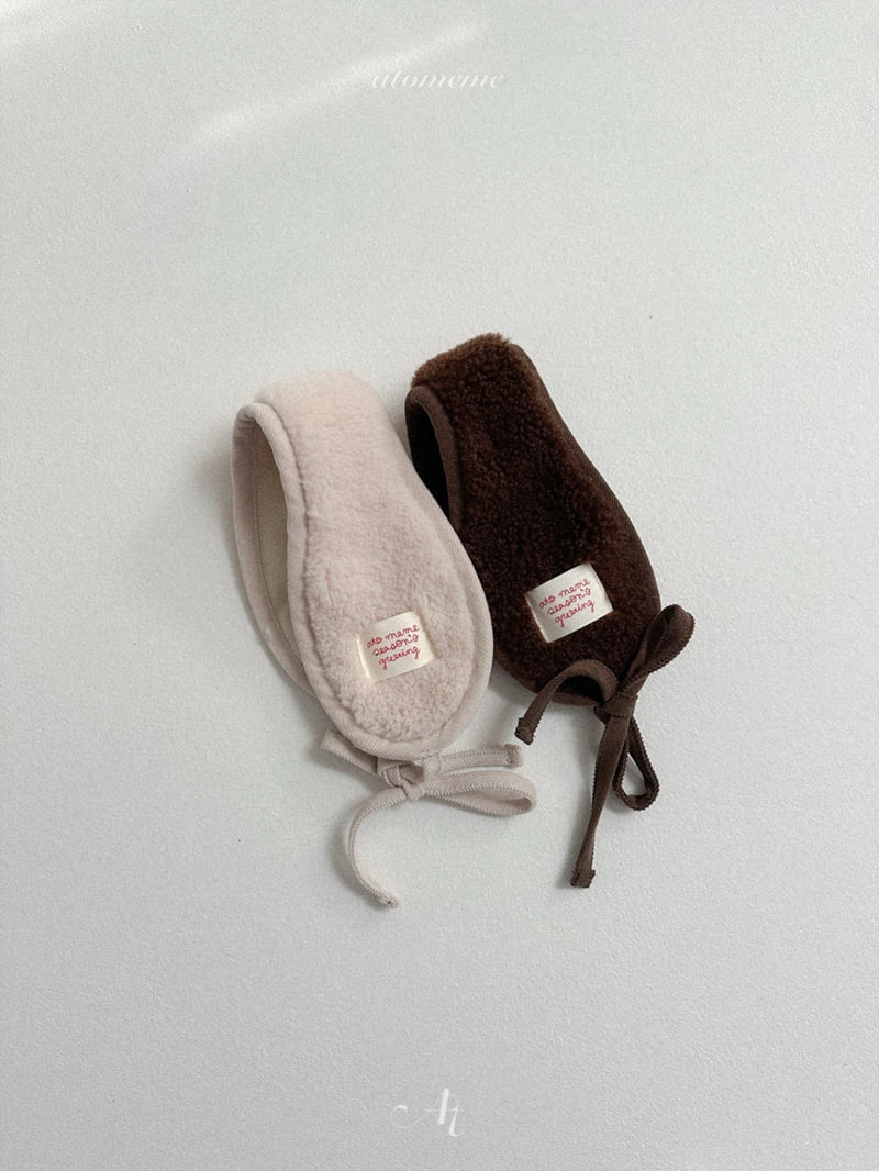Atomeme - Korean Baby Fashion - #babyboutiqueclothing - Teddy Earflap - 5