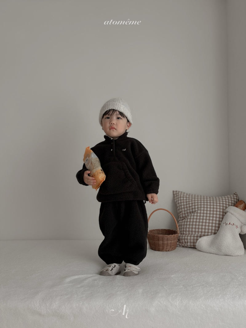 Atomeme - Korean Baby Fashion - #babyboutiqueclothing - Mongle Heavy Fleece Top - 10