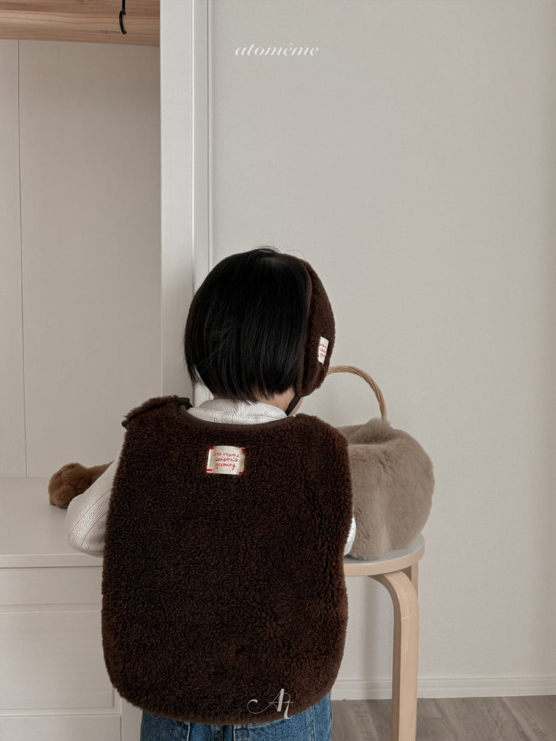 Atomeme - Korean Baby Fashion - #babyclothing - Teddy Earflap - 6