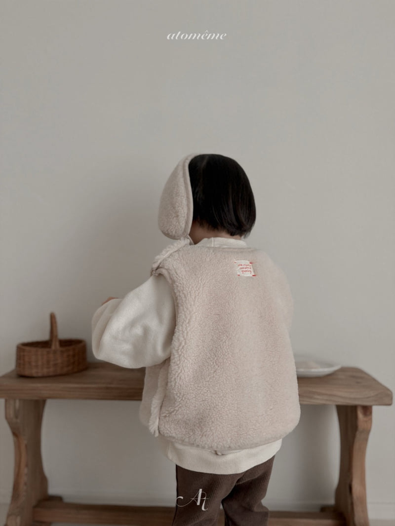 Atomeme - Korean Baby Fashion - #babyfashion - Teddy Vest - 11