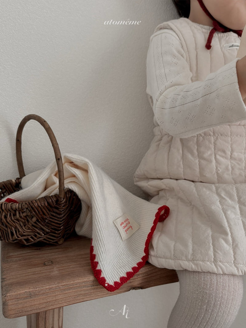 Atomeme - Korean Baby Fashion - #babyfashion - Fore Quilted One-piece - 10