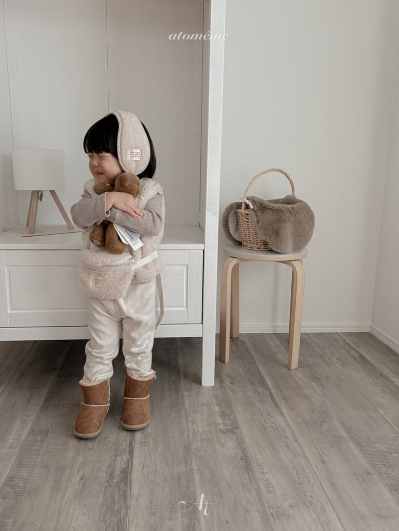 Atomeme - Korean Baby Fashion - #babyfashion - Teddy Bag - 6