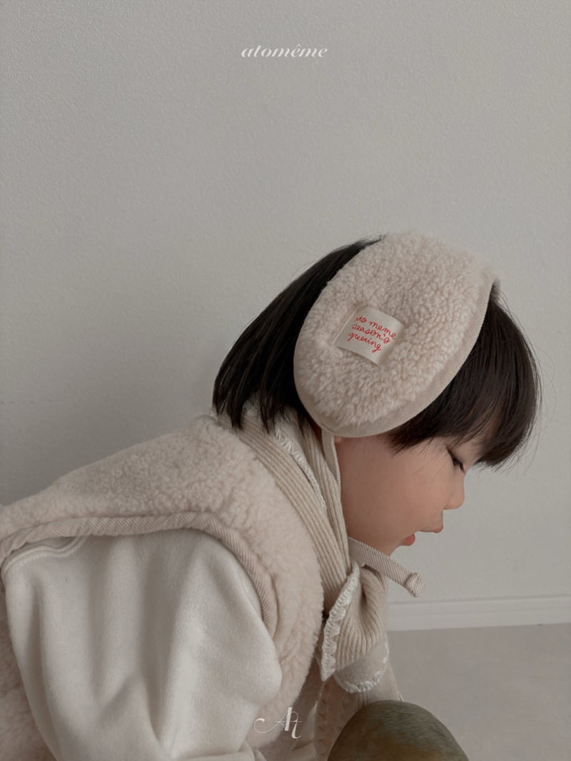 Atomeme - Korean Baby Fashion - #babyfever - Teddy Earflap - 8