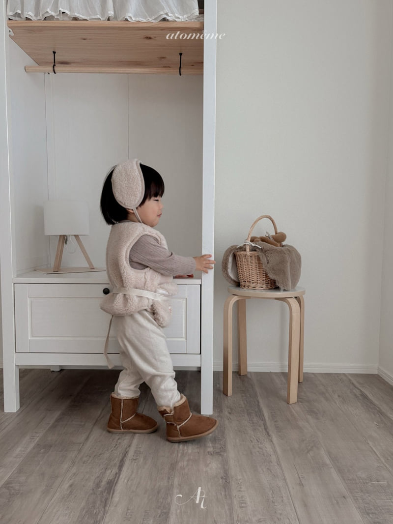 Atomeme - Korean Baby Fashion - #babyfever - Teddy Bag - 7