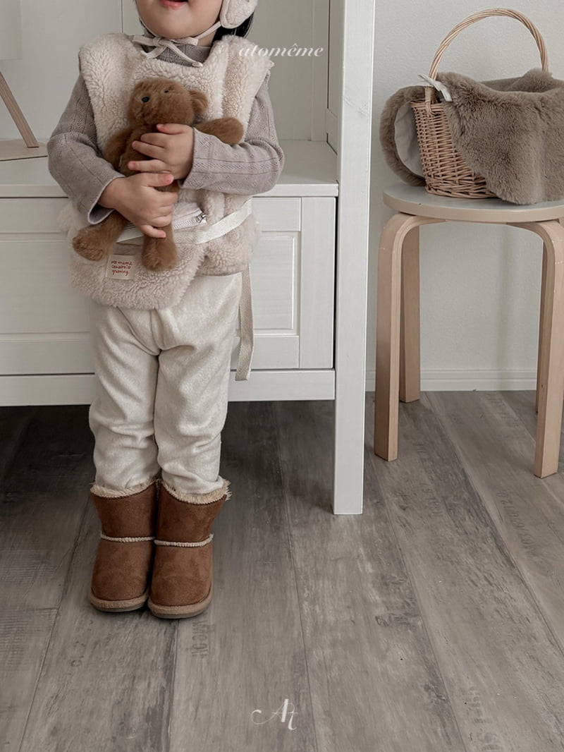 Atomeme - Korean Baby Fashion - #babygirlfashion - Teddy Bag - 8